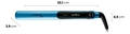 PRANCHA CHAPINHA TITANIUM BLUE PROFISSIONAL BRITANIA 220°C BIVOLT