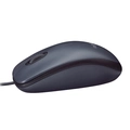 Mouse Óptico Logitech M90, USB 2.0, 1000 DPI, Preto - 910-004053
