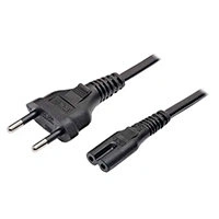 Cabo De Forca Tipo 8 1,5m 2x0,75 Mm