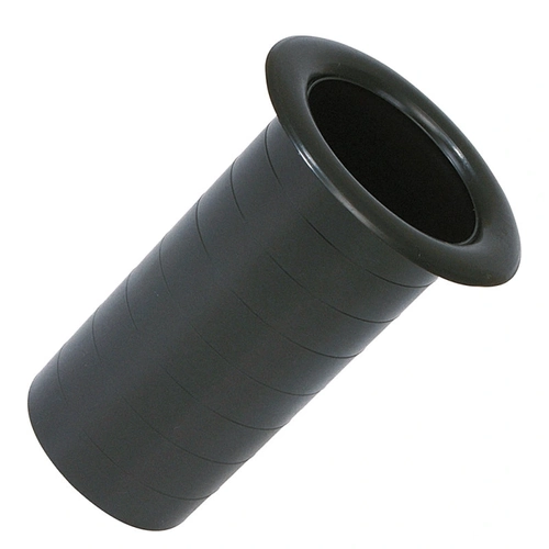 Aero Duto Permak 2 Polegadas Plastico Especial Preto Para Acabamento De Caixa De Som