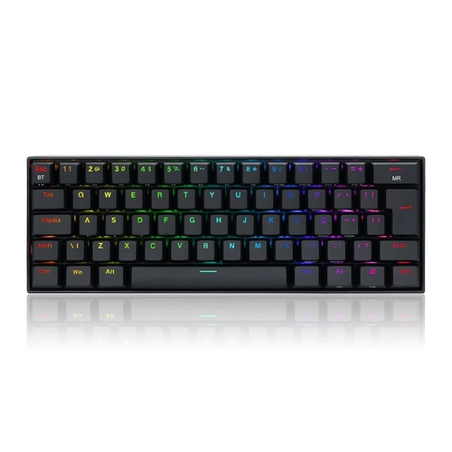 TECLADO MECANICO REDRAGON DRACONIC PRO RGB PRETO (PT-BLUE) - K530RGB-PRO