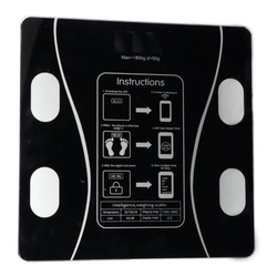 Balanca De Bioimpedancia Digital Western 180kg Com Bluetooth e Aplicativo Preta