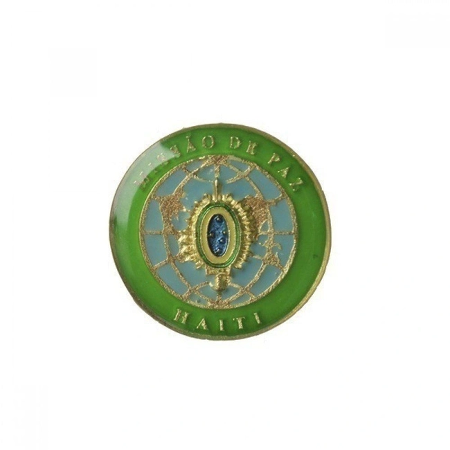 Brevê (Distintivo) de Metal Haiti