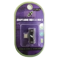 Adaptador Type-c P/ 2 Saídas Type-c - Xc-adp-30 - Preto
