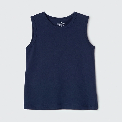 Camiseta Regata Básica Hering Marinho - Masculina