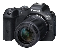 Kit Câmera Mirrorless Canon EOS R7 + Lente 18-150