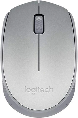 Mouse sem fio Logitech M170 - Prata, 910-005334