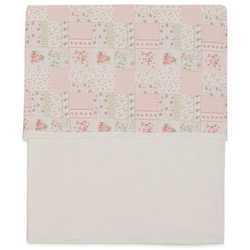 Jogo de Lençol de Berço 3 Peças Suedine Feminino - Patchwork