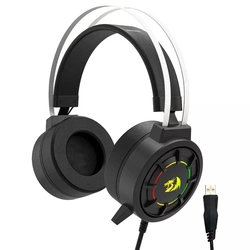 Headset Gamer Redragon Grendel, RGB, Drivers 40mm, Preto, H314-RGB