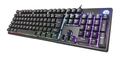 Teclado Usb Gamer Membrana K500f Led Preto Hp