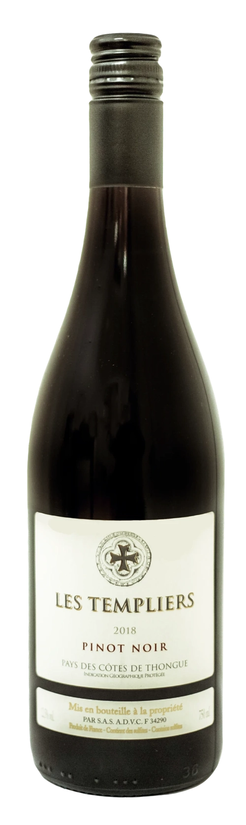 Les Templiers Pinot Noir 2022