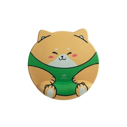 Mouse Pad C3tech Com Apoio em Gel - MP-500GN