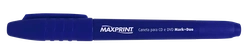 CANETA CD/DVD DUO AZUL MAXPRINT