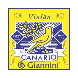 Corda De Aco Giannini Canario Geswb1 1 Para Violao Com Bolinha