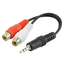 Cabo P2 ST para 2 RCA F 15CM