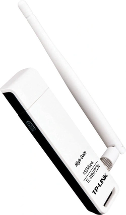 Adaptador Usb Wireless n 150mbps 1 Antena Destacavel 4dbi - Tl-wn722n