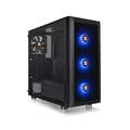 Gabinete Thermaltake Versa J23 Mid Tower RGB ATX Vidro Lateral Com 4 Fans Black - Ca-1l6-00m1wn-01