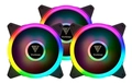Kit Cooler FAN com 3 Unidades GAMDIAS Aelous 120mm RGB Lite - M2-1203
