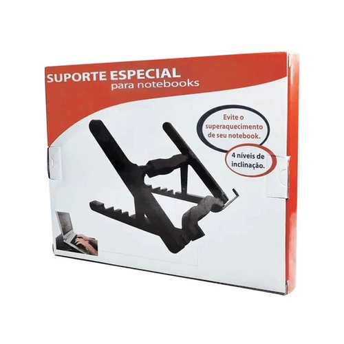 Suporte Para Notebook Preto Masticmol