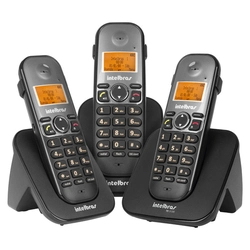 Telefone Sem Fio Intelbras Ts5123 Preto