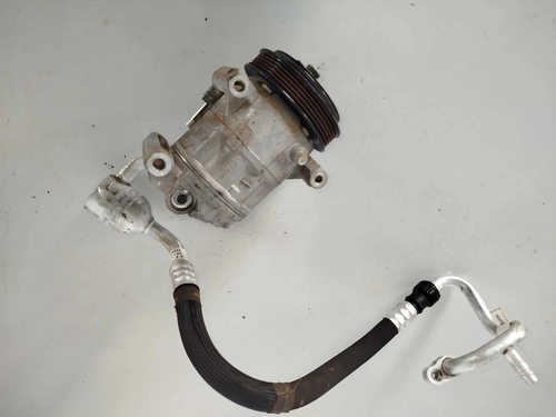 Compressor De Ar Condicionado C/ MANGUEIRA Fiat Argo Mobi Uno 1.0 2017/2022 (id:17742)