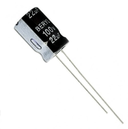 Capacitor Eletrolítico 22uF 100v 100 Unidades