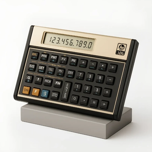 CALCULADORA FINANCEIRA HP 12C GOLD COM ESTOJO E MANUAL