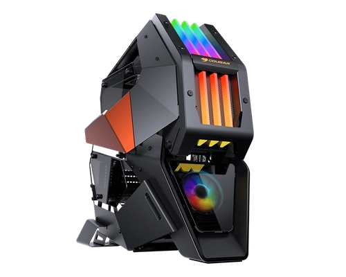 Gabinete Gamer Cougar CONQUER 2 RGB Vidro Temperado, Full Tower - 109CM10001-04