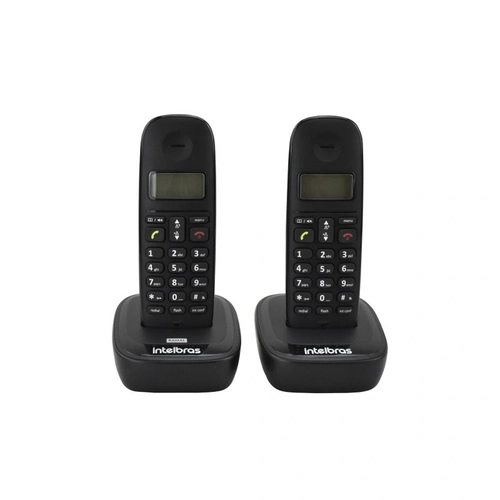 Telefone Sem Fio Intelbras Ts 2512 Id Preto 4122512
