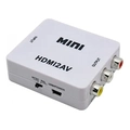 Adaptador Mini Conversor Hdmi P/ Rca Ref. Es-04 Fy-00663