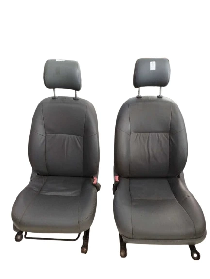 Bancos dianteiros couro cinza TOYOTA HILUX 2014 (ID:1298)
