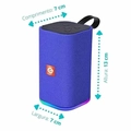 Caixa De Som Bluetooth Cs-m31btl 5w Rms Usb Azul
