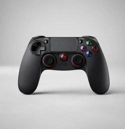 Controle Gamer PC e PS4 Redragon Juno G818 Bluetooth Painel Sensivel Conector - Cor Preto