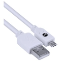 Cabo Vinik USB x Micro USB B 2.0 2 Metros Branco MUSB-2 - 31457