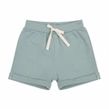 Shorts Avulso Barra Virada Suedine Liso Masculino BabyCotton