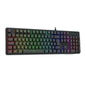 Teclado Redragon Netherbane Rainbow Preto - K521-r