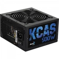 Fonte 500W Gamer Kcas  Aerocool 80 Plus Bronze Pfc Ativo