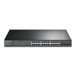 Switch Gerenciavel Gigabit L2+ de 28 Portas Com 24 Portas Poe+ Jetstream Tl-sg3428mp Smb