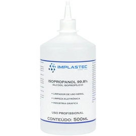 Álcool Isopropílico 500ml Com Bico Aplicador