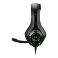 Headset Gamer Multi Rama, LED Verde - PH299