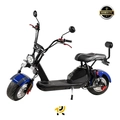 Scooter Eletrica Hawk Modelo X16 2000w Bat 60v 20ah 2 Lugares Blue/grey Ge.04