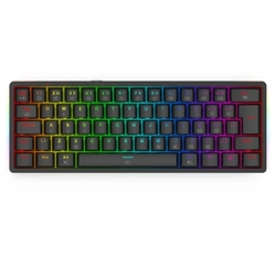 Teclado Gamer Mecanico Redragon Akali 60% RGB Preto - K642-rgb PT Brown