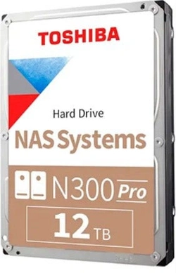 Hd Interno Toshiba N300 Pro Nas 12tb 3.5" - Hdwg51cxzstb