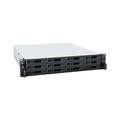 NAS Synology Rackstation 12 baias RS2423+ 3U (AMD Ryzen V1780B, 8GB DDR4, 2x 1GbE LAN, 1x 10GbE x8 slot, sem discos)