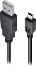 Cabo Usb 2.0 a Macho x Mini Usb Macho 2 Metros Uam5p-2