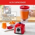 Liquidificador Arno Power Mix Essential Lq18 700w Vermelho 220v