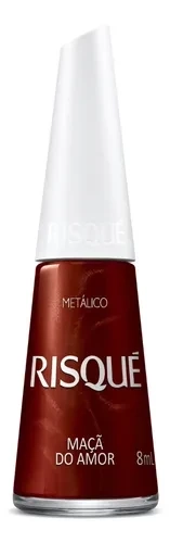 Esmalte Metálico Risqué Maça do Amor 8ml