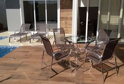 Combo Punta Cana Completo Jogo de Mesa + Jogo de Espreguiçadeira