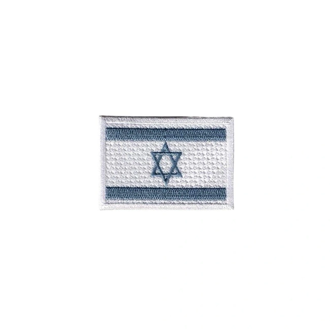 Bordado Termocolante Bandeira Israel