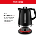 Chaleira Elétrica Arno Soleil Spke 1,7l Preta - 110v